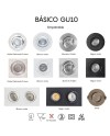 BÁSICO GU10 *EMPOTRABLE DOBLE GU10 BLANCO